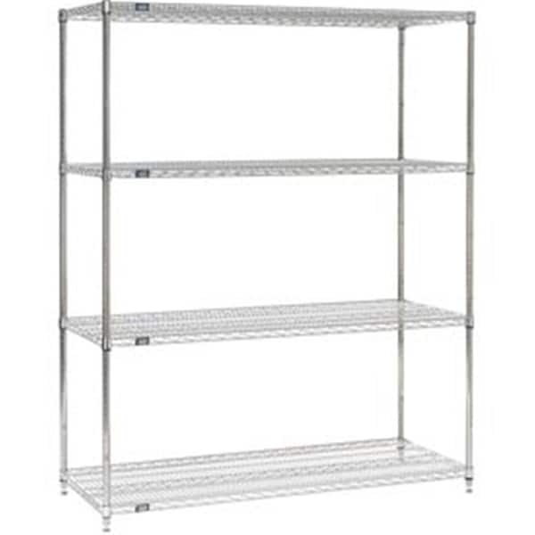 Global Industries Global Industrial Nexel Stainless Steel Wire Shelving, 60 x 24 x 86 in. 24608SS - main